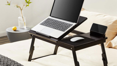 انواع میز لپ تاپ تاشو و متحرک