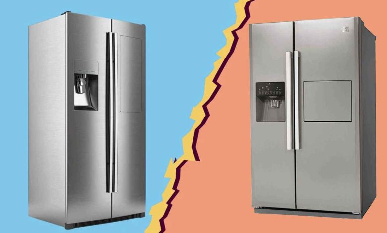 تفاوت یخچال ساید بای ساید و یخچال دوقلو